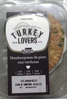 Hamburguesa de Pavo con Verduras