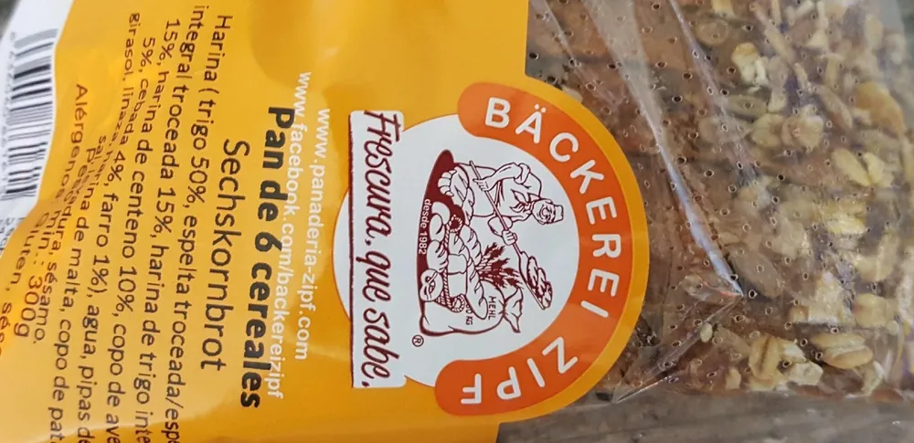 Pan 6 cereales backerei zipf