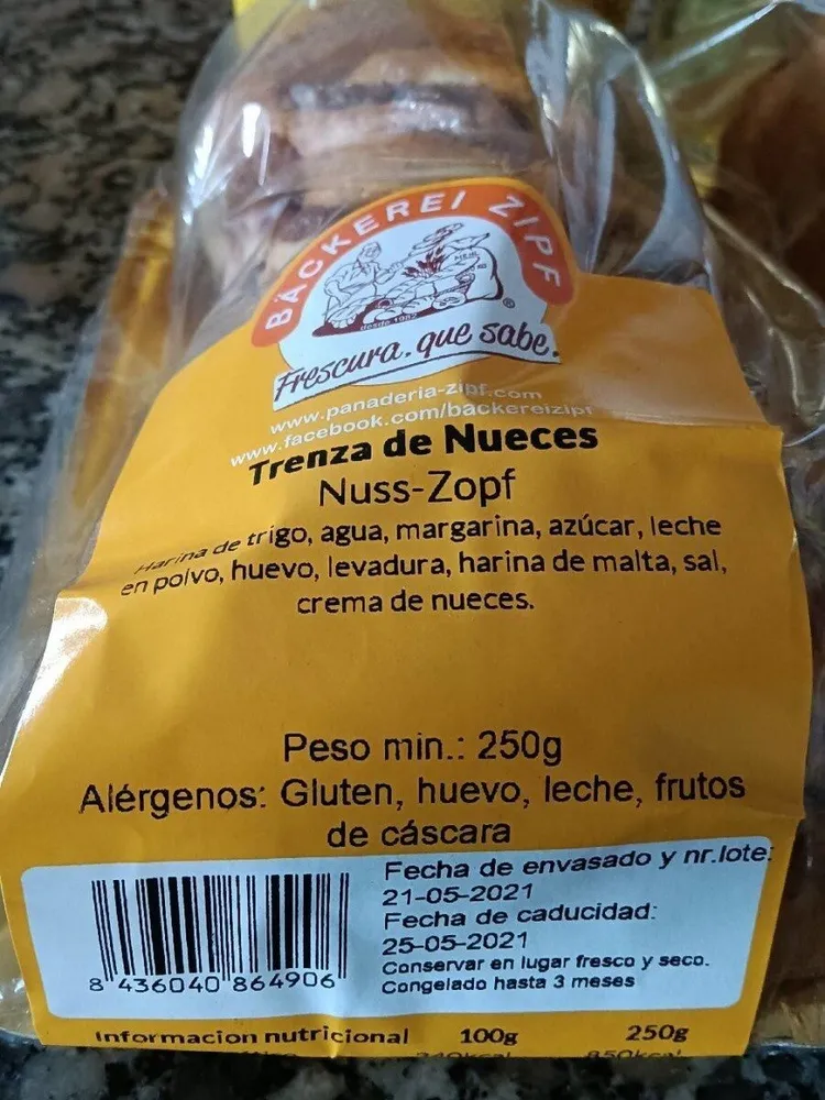 Trenza de nueces
