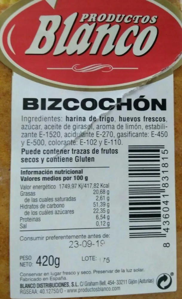 Bizcochon