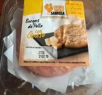 Burgers de pollo con queso