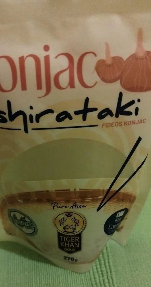 Fideos konjac