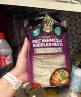 Rice vermicelli noodles nests