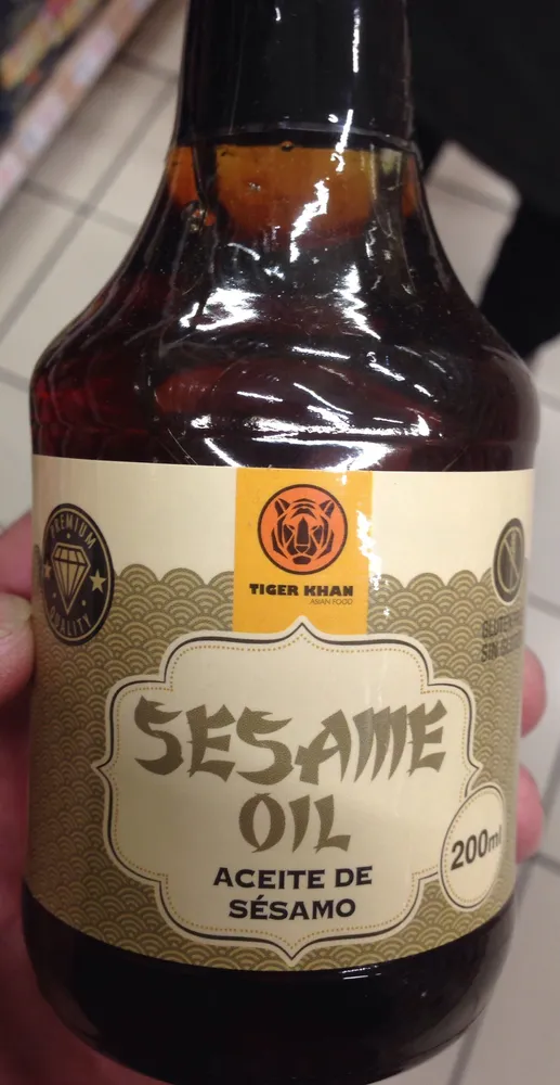 Aceite de sesamo botella 200 ml