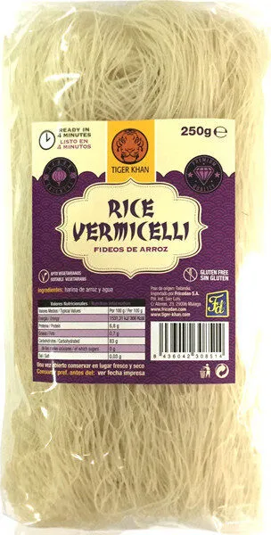 Fideos de arroz vermicelli