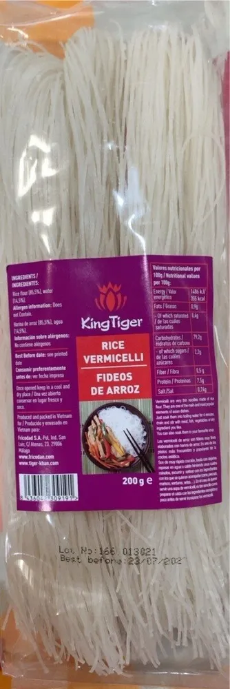 Fideos de arroz