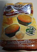 Mini magdalenas mantequilla