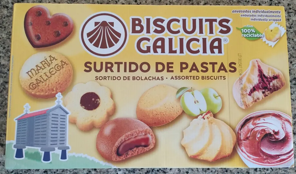 Surtido de pastas