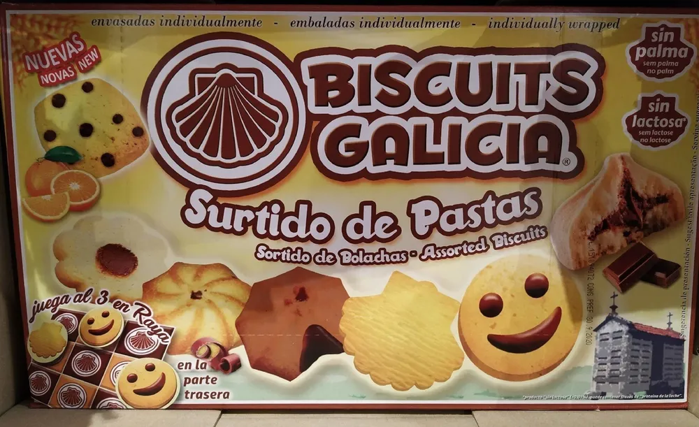 Surtido de pastas