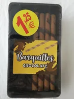 Barquillos chocolate