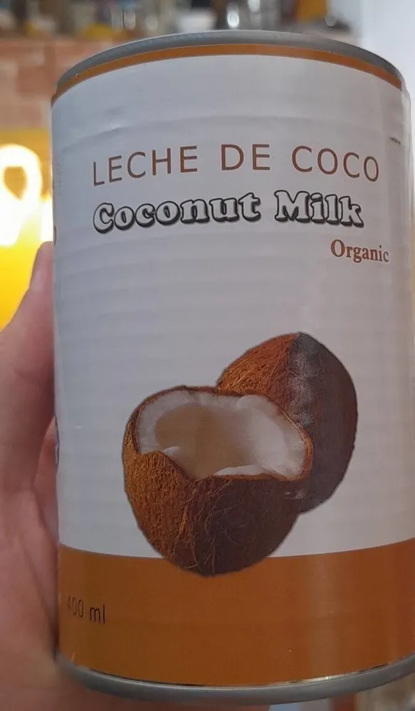 Leche de coco Organic