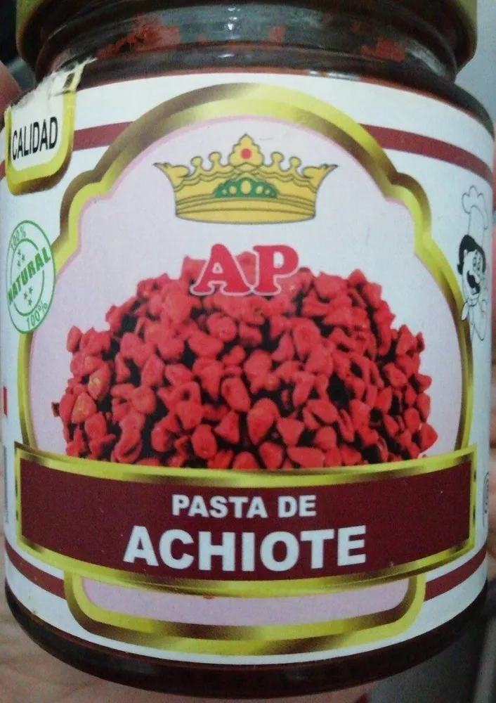 Pasta de achiote