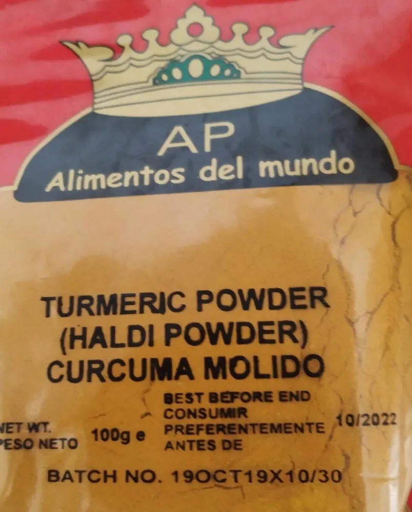 Cúrcuma molido