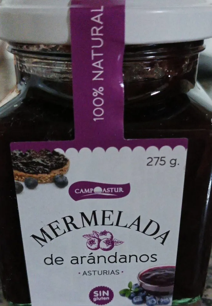 Mermelada de arándanos