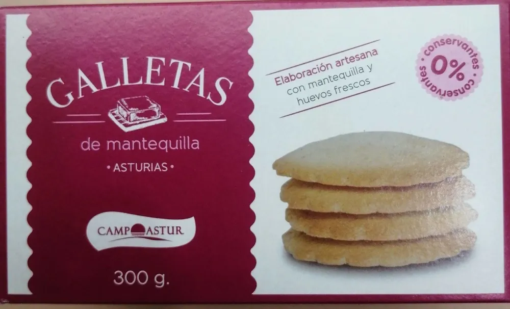 Galletas de mantequilla