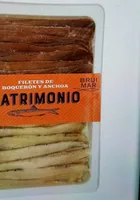 Filetes de boqueron y anchoa