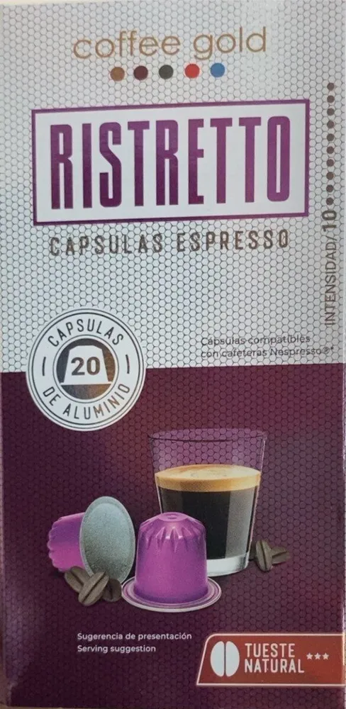 Ristretto capsulas espresso