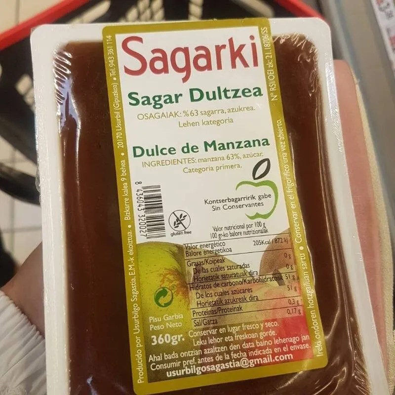 Dulce de manzana