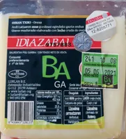 Queso Baga natural