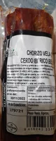chorizo vela de cerdo iberico bellota
