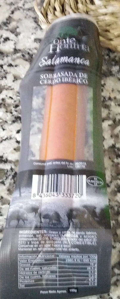Sobrasada de cerdo Ibérico