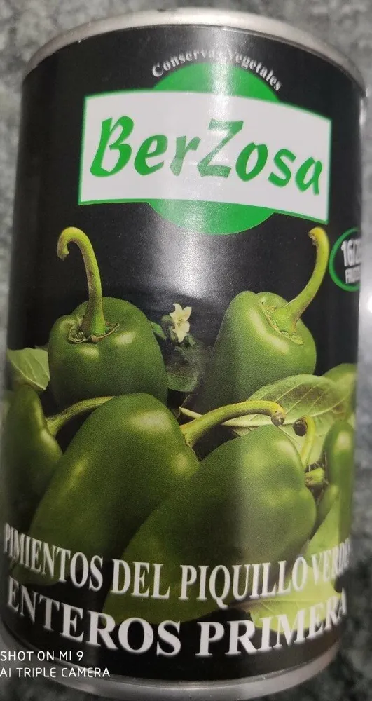 Pimientos del Piquillo Verdes Enteros Primera