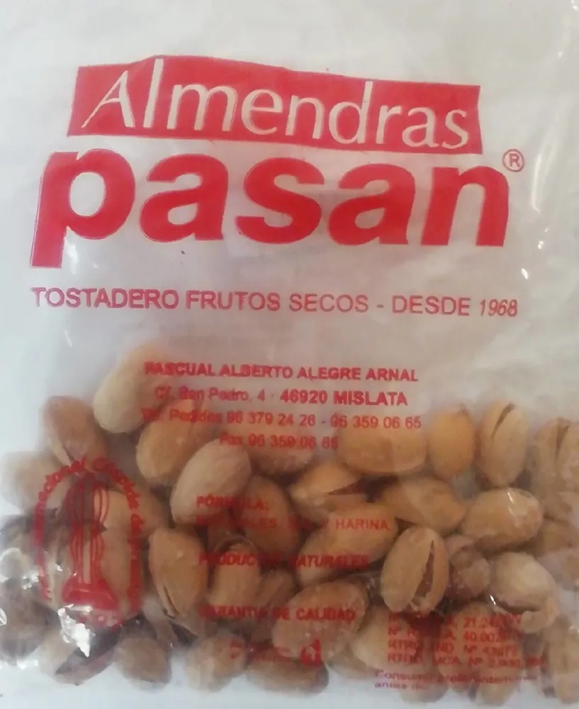 Pistacho Tostado Sal