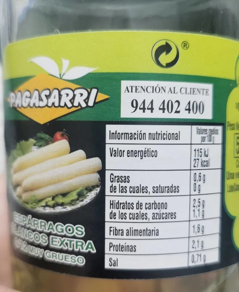Espárragos pagasarri