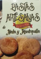 Pastas artesanas de nata y mantequilla