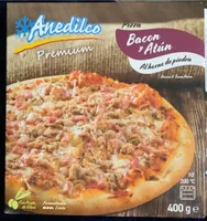 Pizza bacon y atun