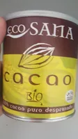 Cacao puro desgrasado
