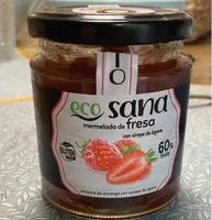 Mermelada de fresa con sirope de agave