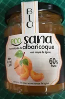 Eco sana mermelada de albaricoque