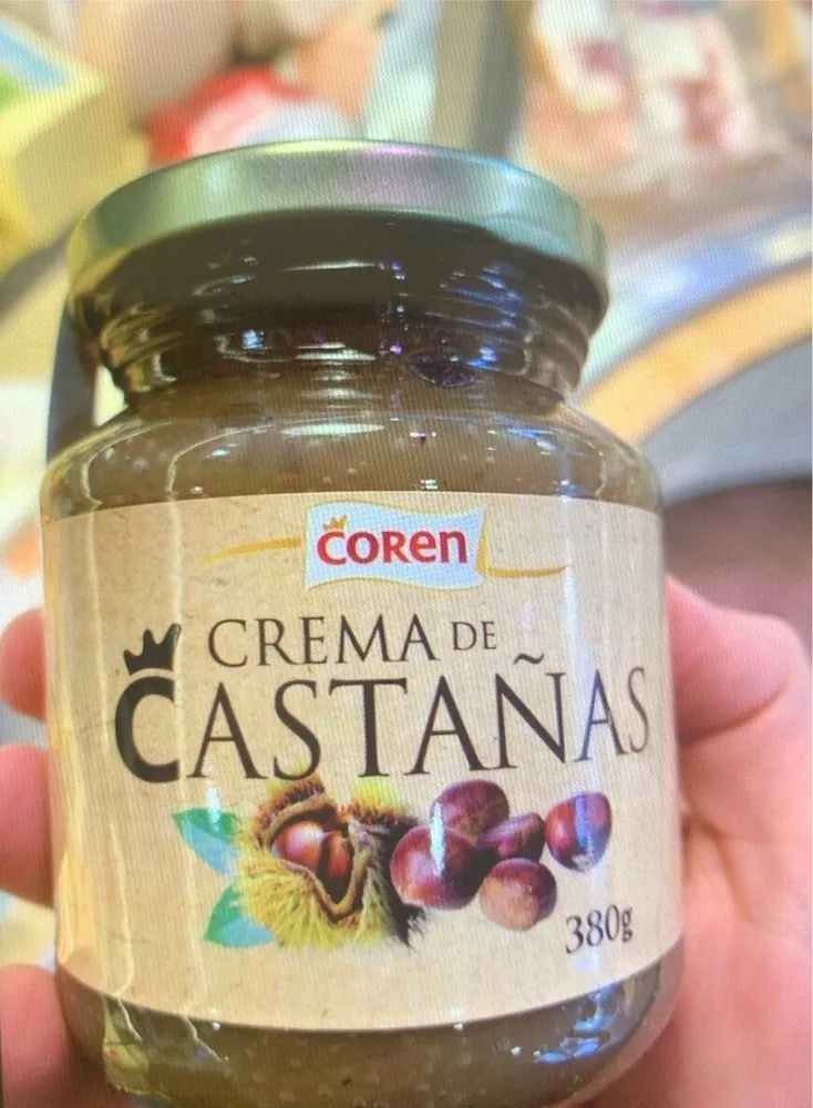 Crema de castañas