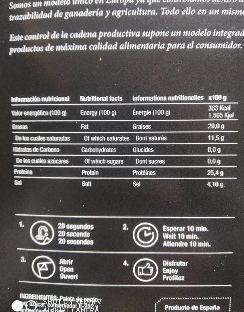 Paleta de Teruel DOP
