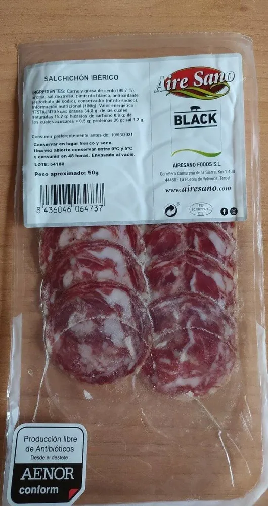 Salchichón ibérico