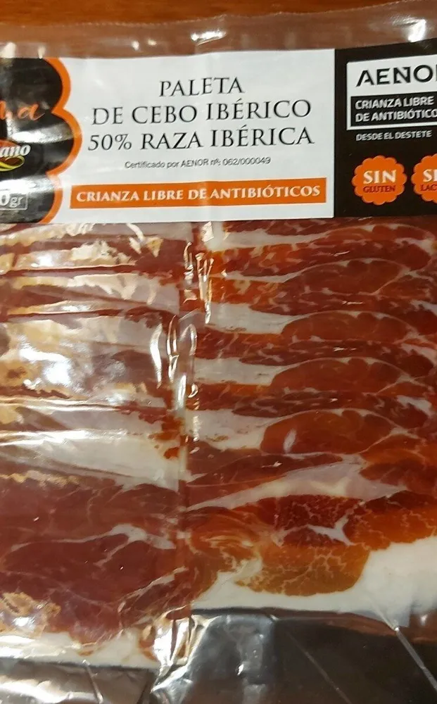 paleta de cebo iberico