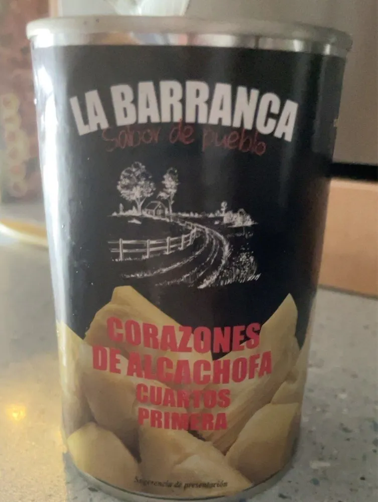 Corazones de alcachofas