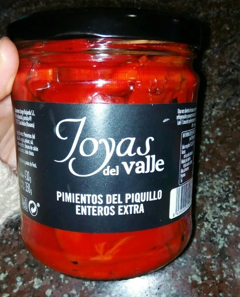 Pimientos del piquillo enteros extra