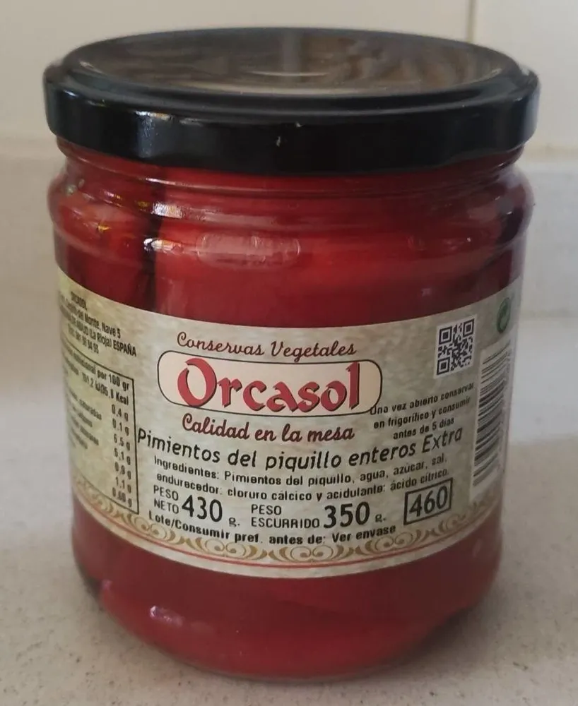 Pimientos del piquillo enteros extra