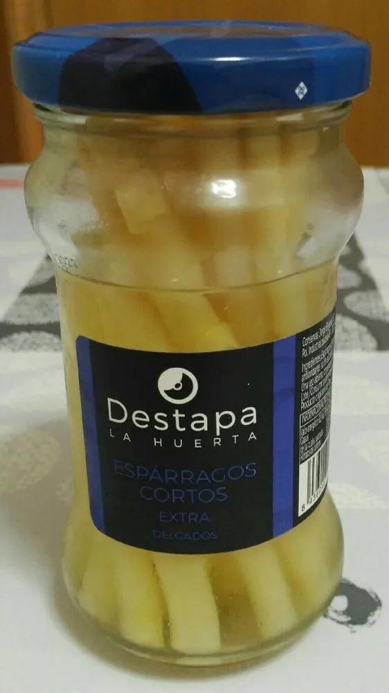 Espárragos cortos extra delgados