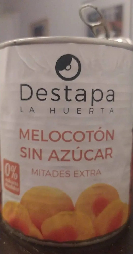 Melocotón sin azúcar mitades