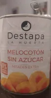 Melocotón sin azúcar mitades