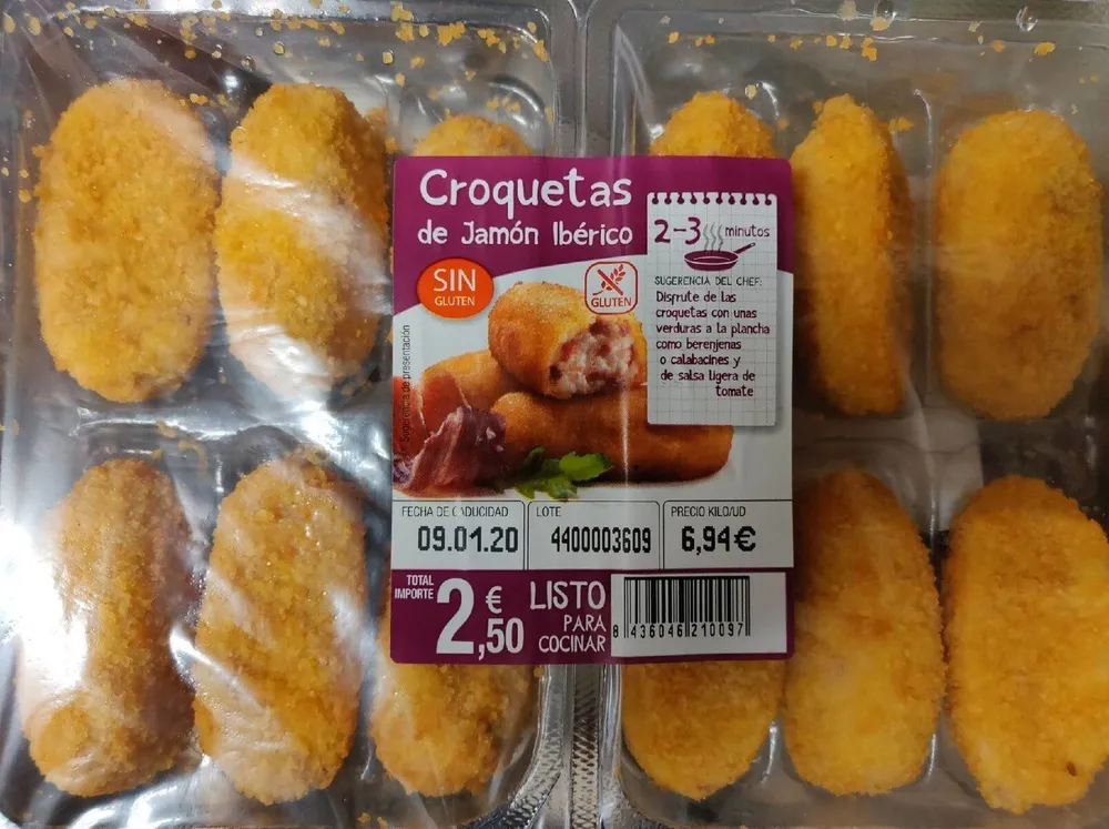 Croquetas de jamón ibérico