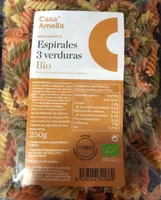 Espirales 3 verduras Bio
