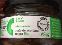 Paté de aceituna negra Bio