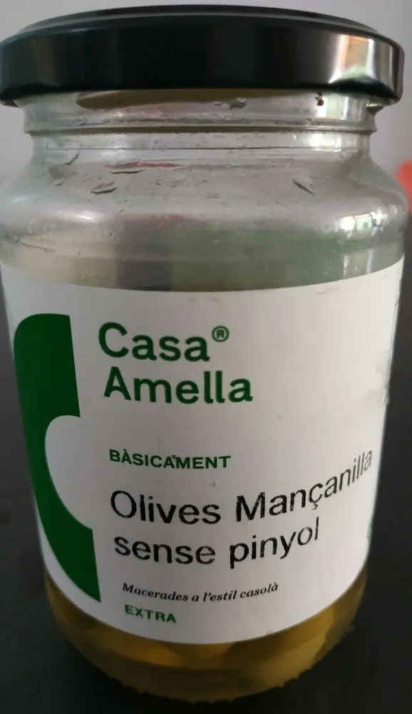 Olives mançanilla sense pinyol