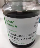 Aceitunas negras del bajo Aragon