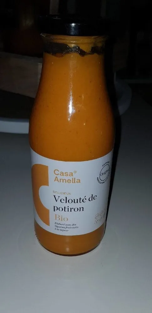 Délicieux velouté de potiron