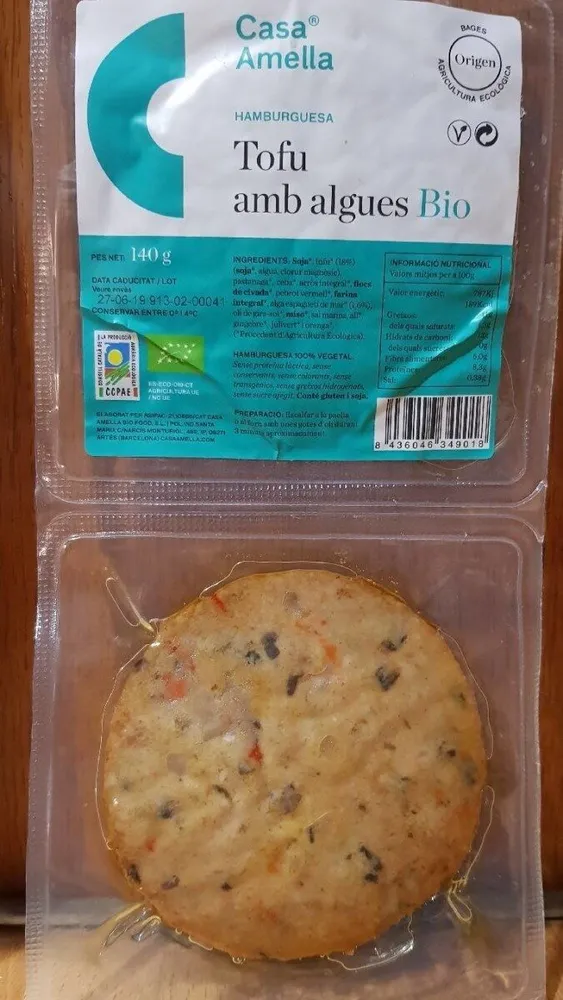 Tofu amb algas